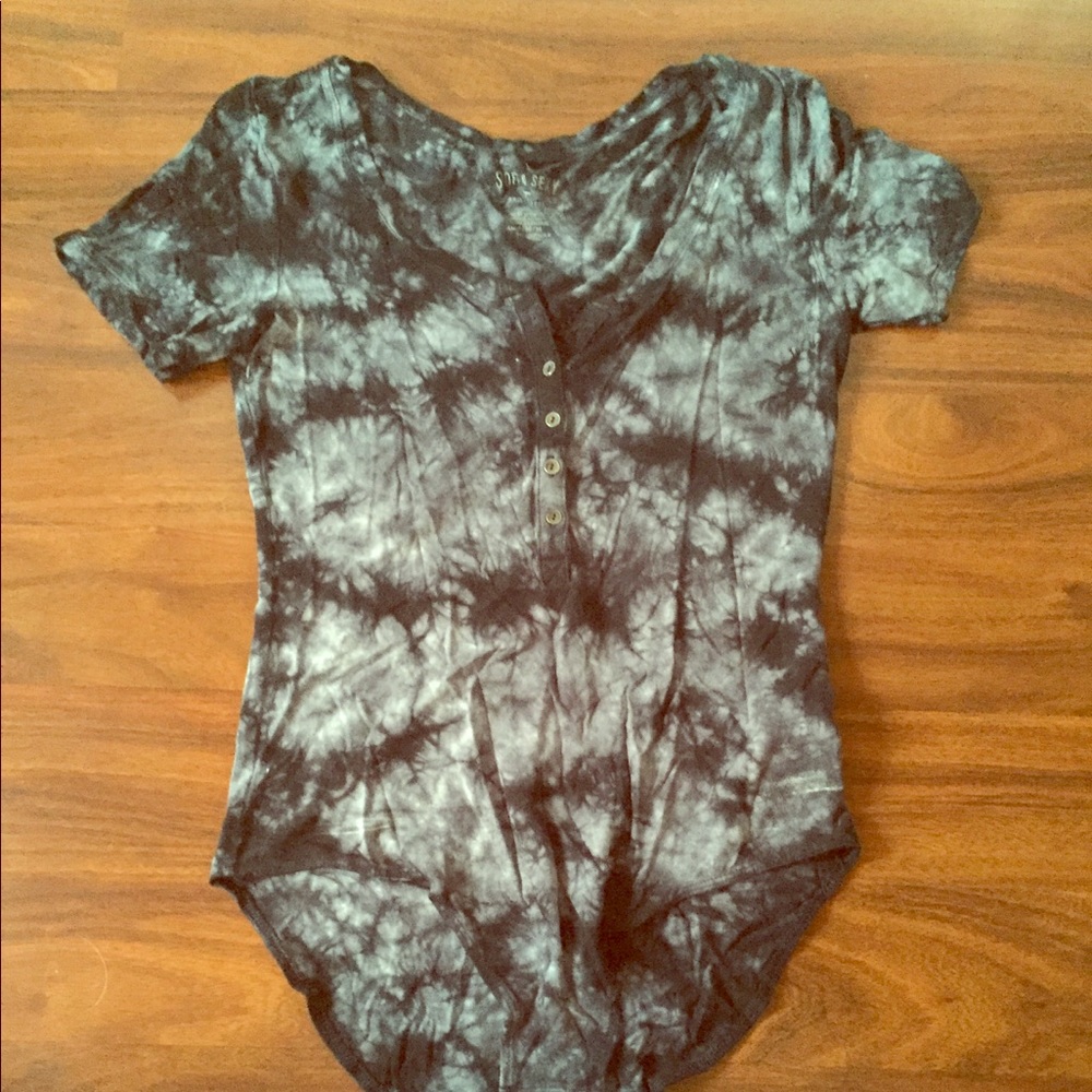 Tie dye body suit